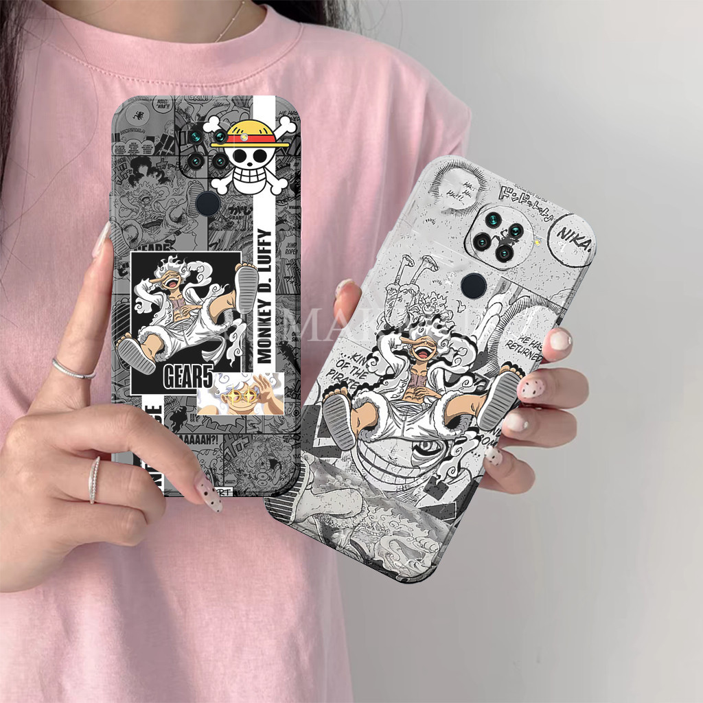 Softcase Redmi Note 9/note 9 Pro Motif Anime Bumper Tpu Silicone Pelindung