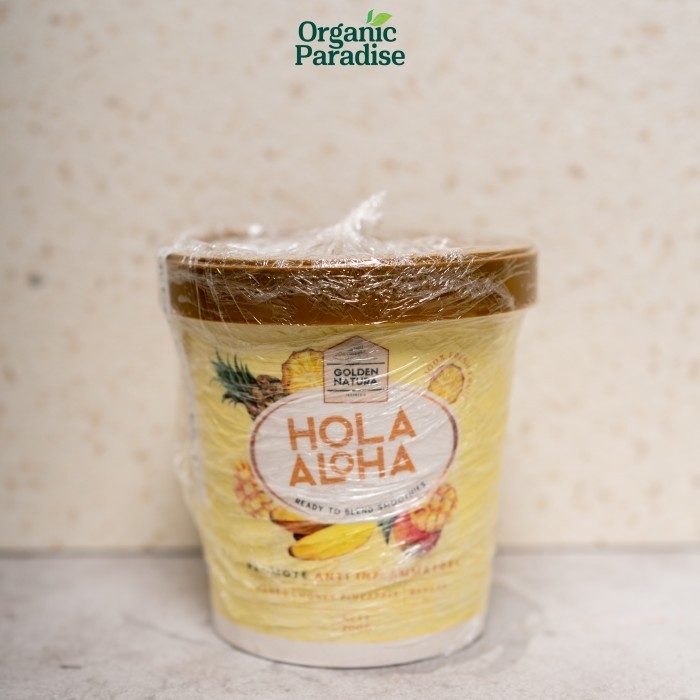 

Golden Natura Hola Aloha Ready To Blend Smoothies / Siap Di Blend 200 gram