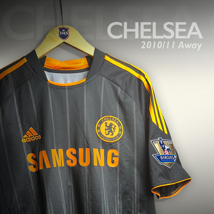 2010-11 CHELSEA AWAY SHIRT IVANOVIC #2