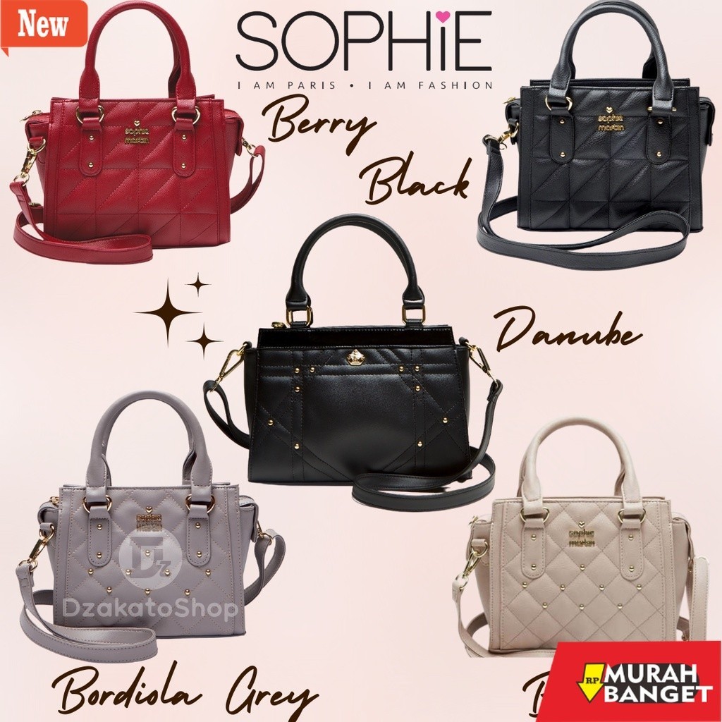 tas selempang wanita shopee haul Cuci Gudang Tas Sophie Martin Paris Promo Terbaru 2024 Ori Selempan