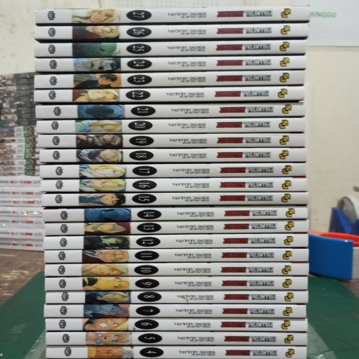 Fullmetal Alchemist, full set vol.1-27 komik manga english