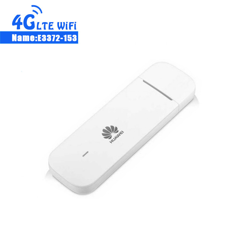 Unlocked Huawei E3372 e3372h-153 4G LTE USB Dongle USB Stick Datacard Mobile Broadband USB Modems 4G