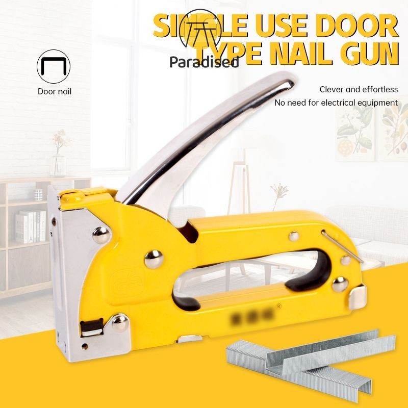 

Pistol Kuku Manual Perbaikan Furnitur Pistol Kuku Lukisan Minyak Yard Nailer Berbentuk U Yard Nailer Paradised