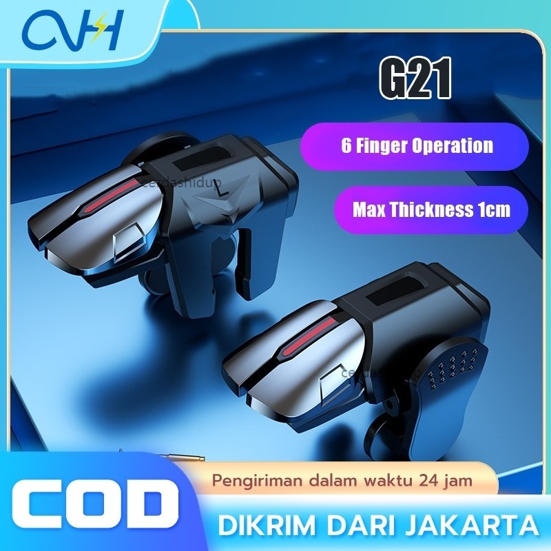 G21 Trigger Pubg Fps L1 R1 Gaming Four Finger Trigger Gaming