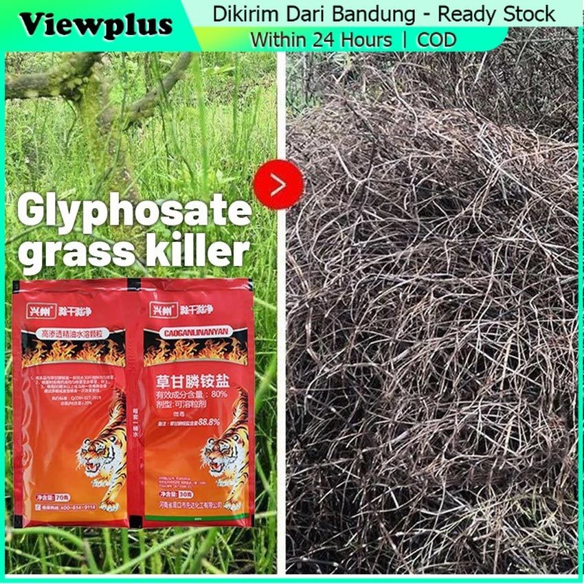 100Gram Obat Pembasmi Rumput Liar, Gulma, Alang / Herbisida Pembasmi Gulma Rumput Tanaman Liar / Oba