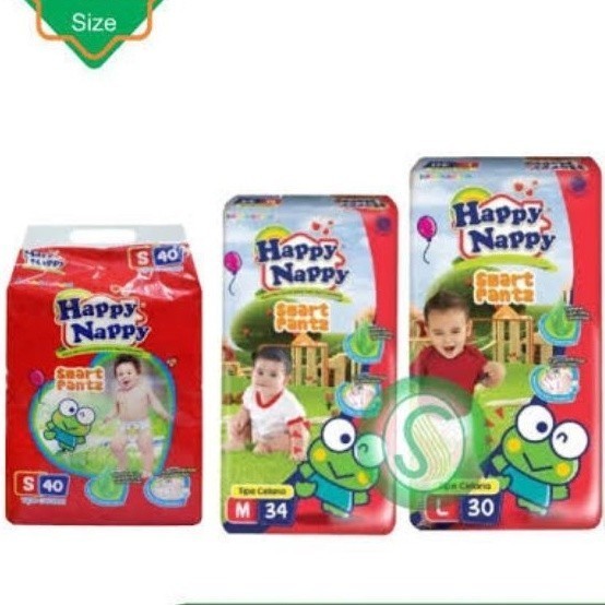 PROMO Happy nappy pants S40,M32,L28