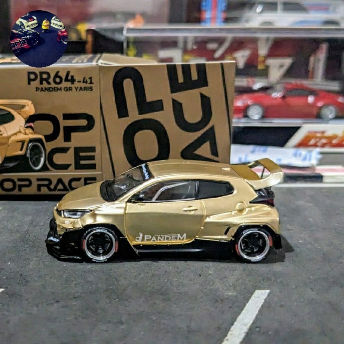 PopRace Pandem Toyota GR Yaris Gold