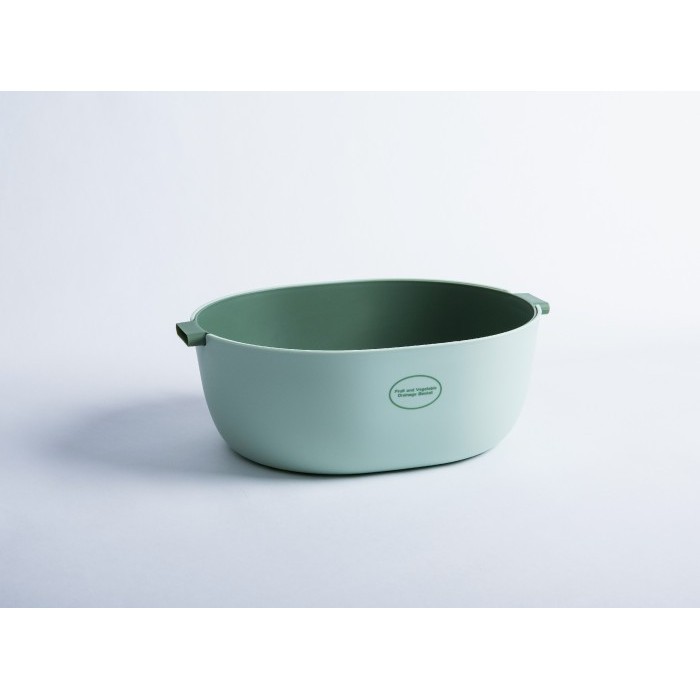 

[[ K23 - BEST SELLER ]] PINMOO (U) VEGETABLE FRUIT DRAINER BASKET SARINGAN SAYUR BUAH - AA091 - LIGHT GREEN