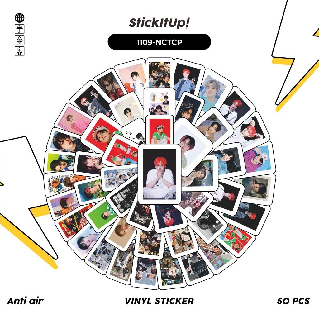 

COD✨ 100 Pcs Stiker Pack NCT Chenle Lucu Lucu Aesthetic Vynil Waterproof untuk Freebies Sticker Buku Journal Casing HP Laptop