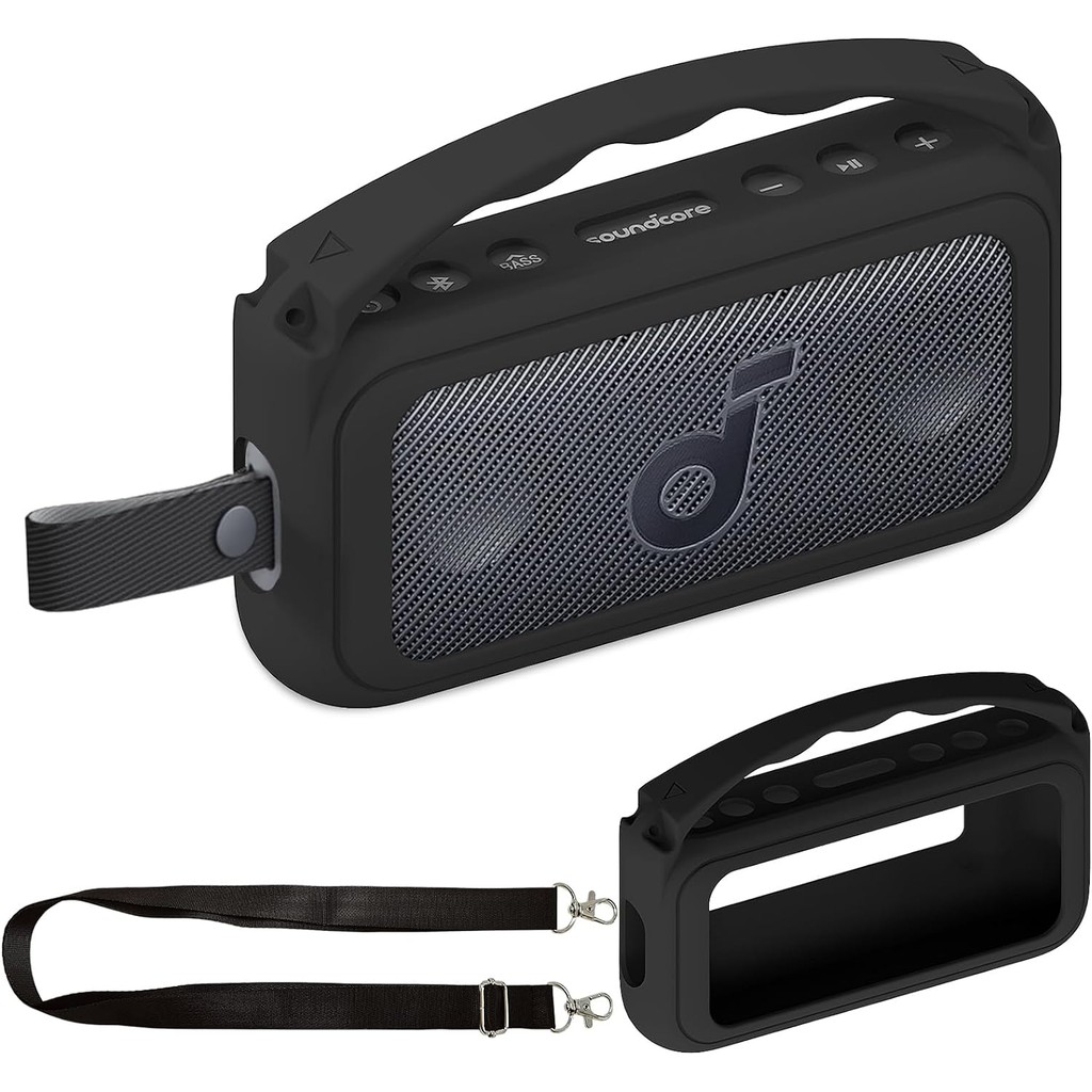 Silicone Handle Protective Cover Case for  Anker Soundcore Motion 300 Wireless Hi-Res Portable Speak