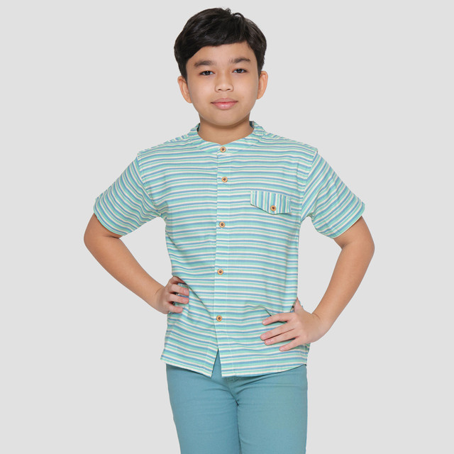 Little M Stripe Slub Koko Anak Laki-laki 121354633