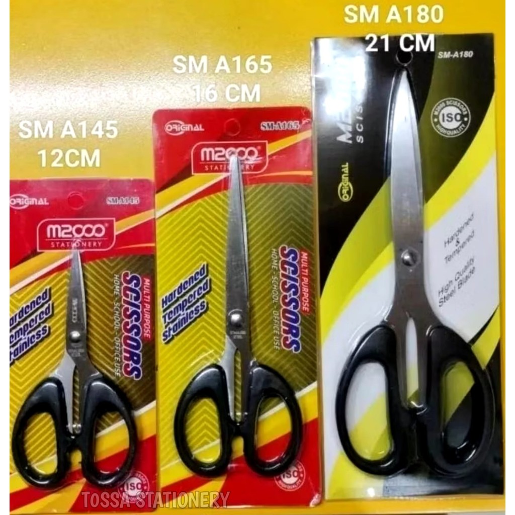 

[12 PCS] GUNTING KECIL MURAH MERK EMIGO BERKUALITAS TOSSA STATIONERY