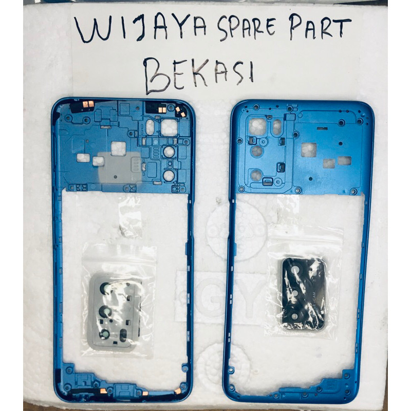 TULANG FRAME/BEZEL OPPO A16/A16S/A54S BLUE