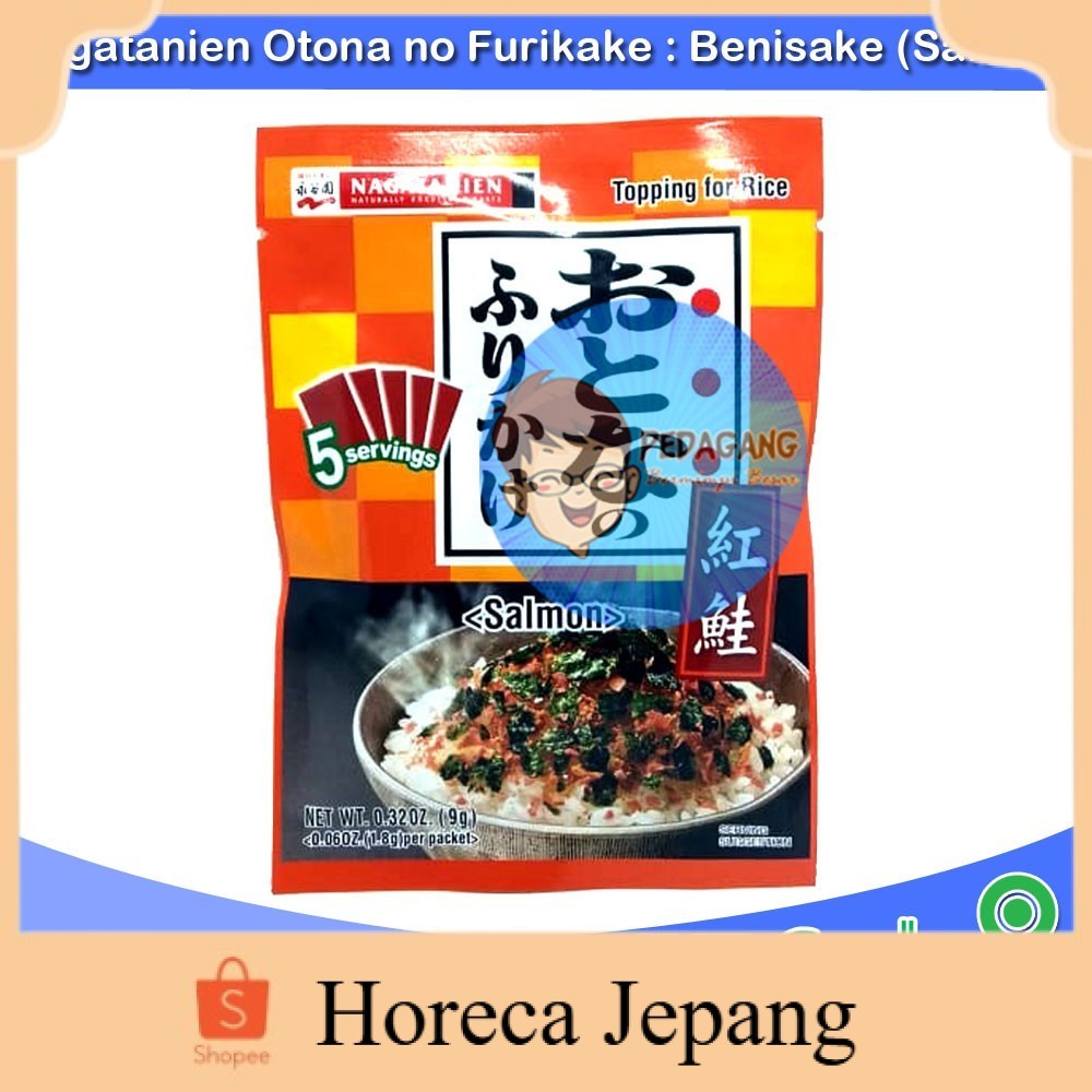 

Nagatanien Otona no Furikake : Benisake (Salmon) | Abon Jepang