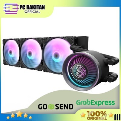 DarkFlash NEBULA DN360 / DN 360 ARGB 360mm AIO Liquid Cooler - BLACK