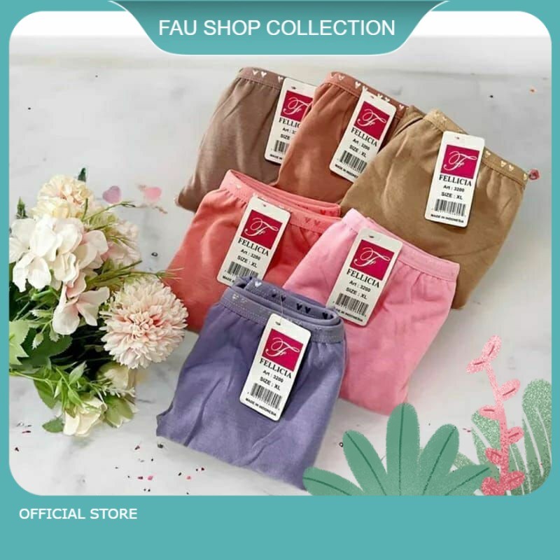 {PROMOSI} CD Harga 6 pcs Celana Dalam Wanita Dari Remaja Sampai Ukuran Dewasa// CD Wanita 6 pcs//Gro