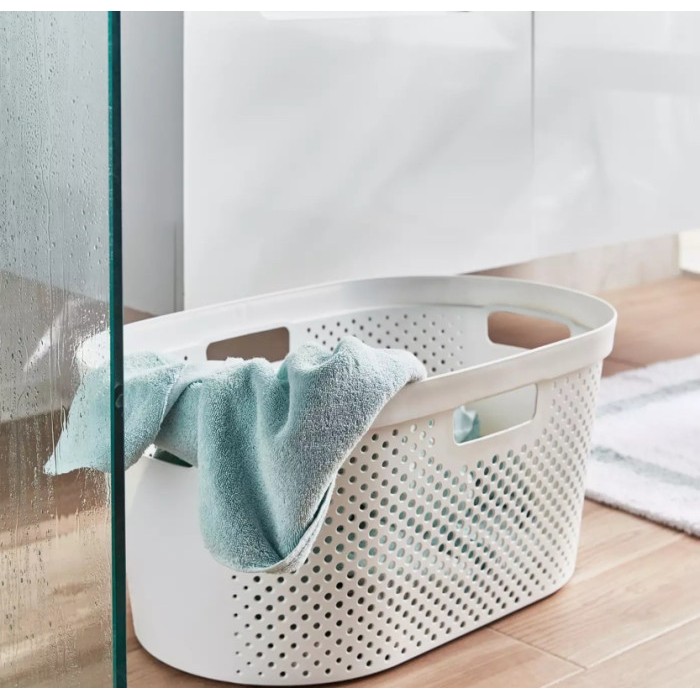 keranjang laundry plastik besar laundry basket keranjang pakaian