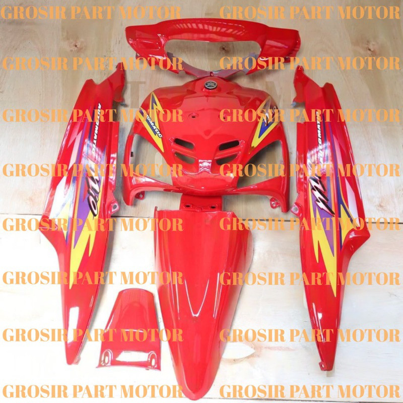 Body Mio Sporty Full Set 2003 merah Body Halus Mio Sporty Mio Lama all warna