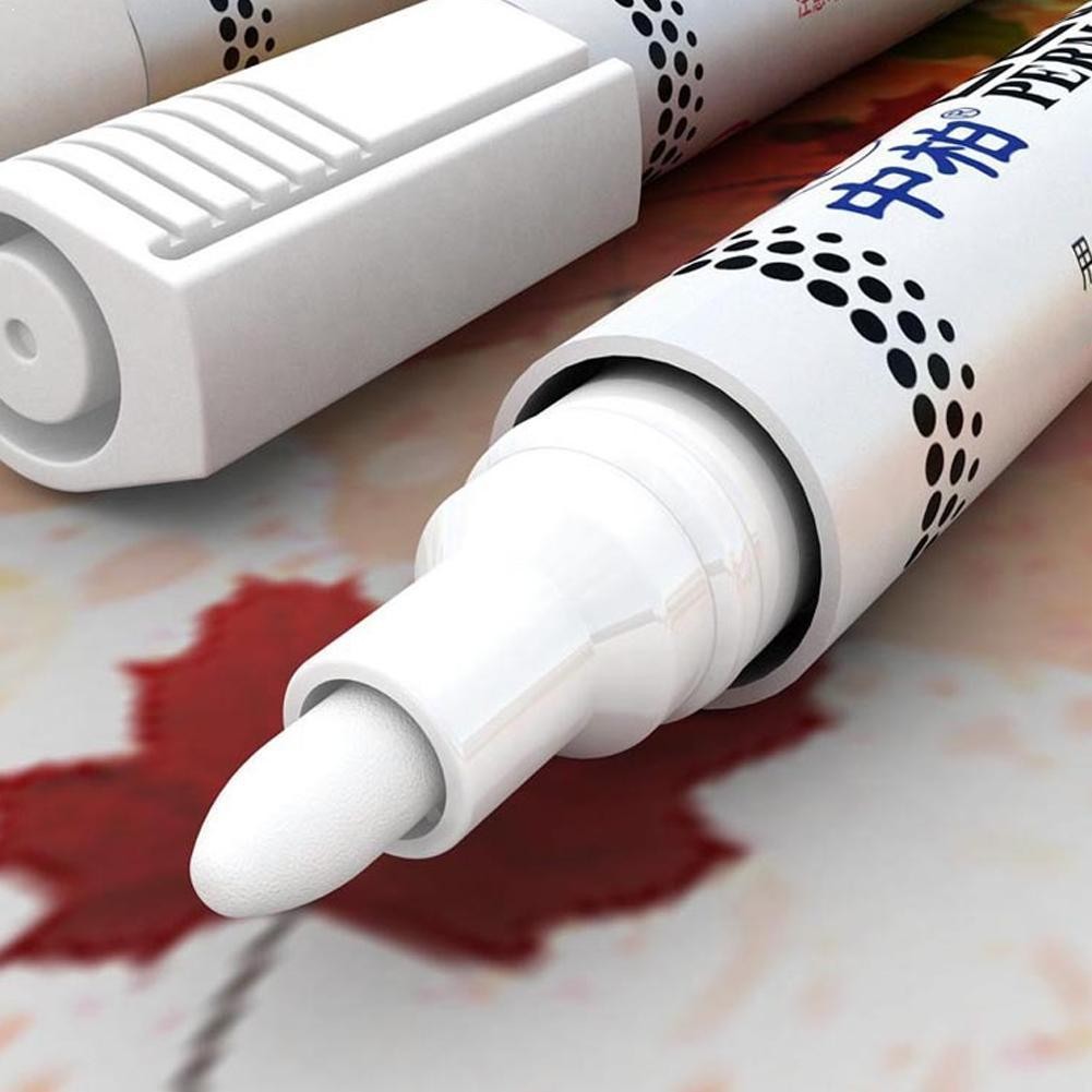 

1pcs Metal Waterproof Permanent Marker Pen White Ink Blackboard Oily Supplies Teacher Pens For School Quick-drying Pen Mark T8Q7