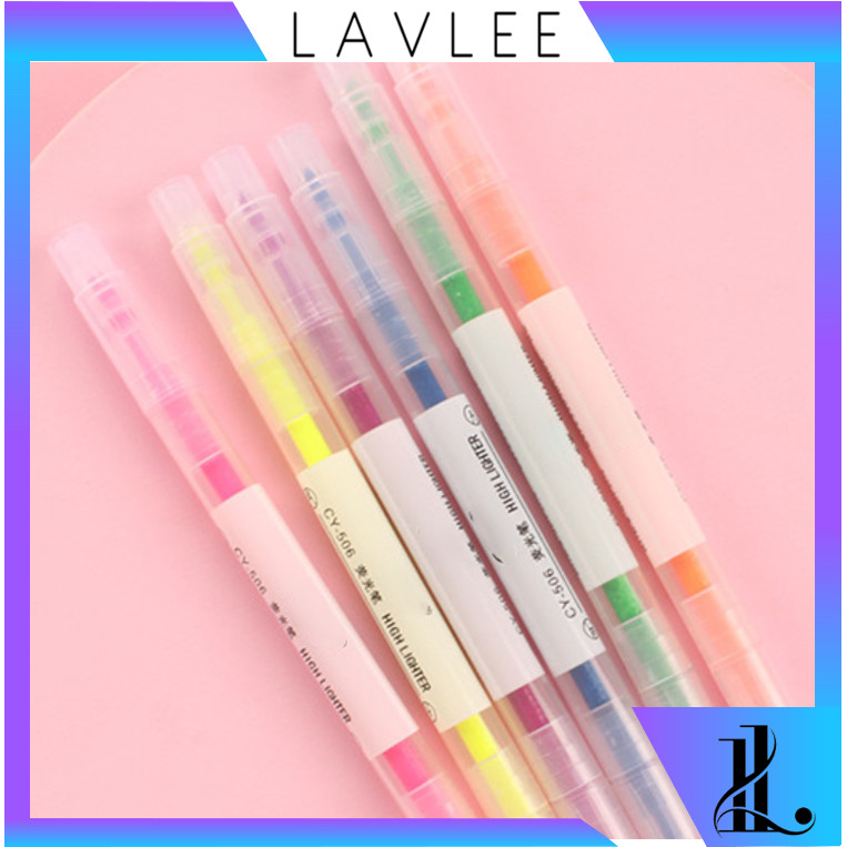 

Lavlee S5821 1 Set Stabilo Warna Warni / Stabilo Warna / Highlighter Warna Warni / 1 Set Stabilo Highlighter Warna