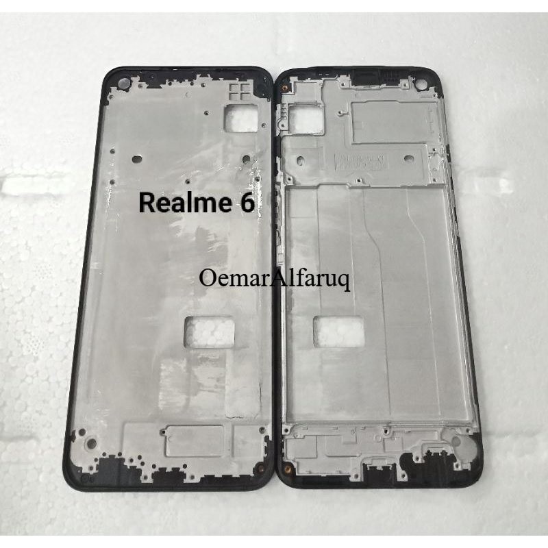 Frame lcd Tulang Tatakan Lcd Realme 6 Tulang handphone