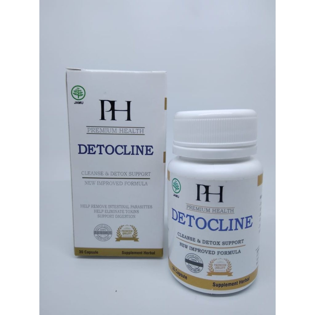 COD - DETOCLINE ASLI OBAT PARASIT HERBAL