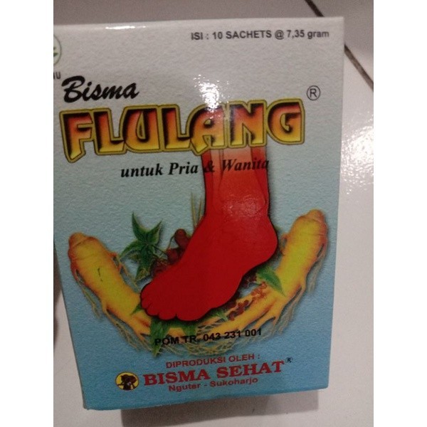 

Jamu Pegal Linu Flulang Bisma Sehat Isi 10 Sachet