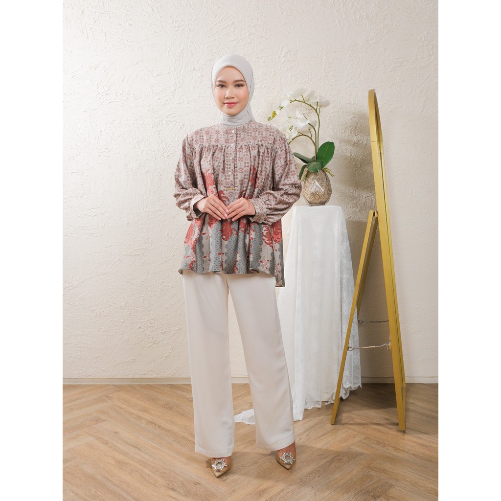 Muda Official New Wanodya Blouse - Ruby