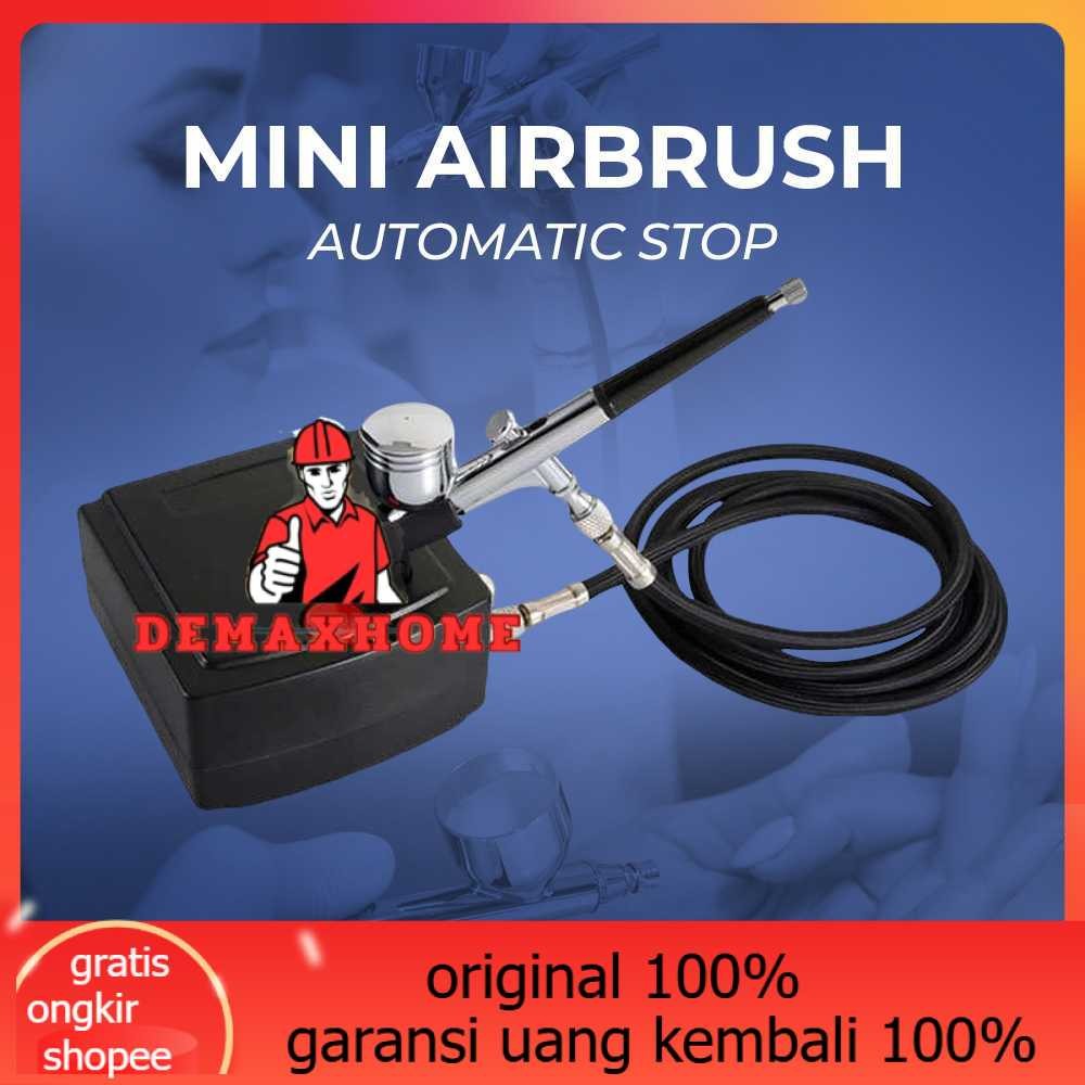 

Humble Mini Airbrush Automatic Stop Double Action Spray Paint Art - T100