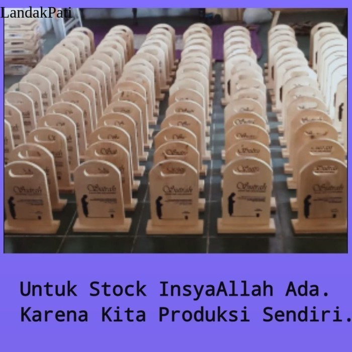 

SUTRAH SHOLAT KAYU / SUTROH SABLON 1SISI / PEMBATAS SOLAT SUNNAH Termurah