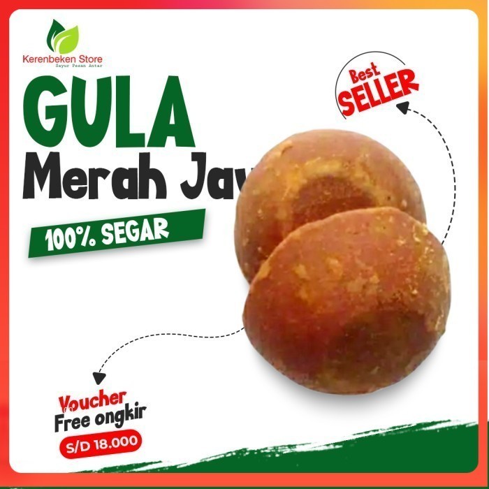 

Gula merah jawa per pcs - per buah