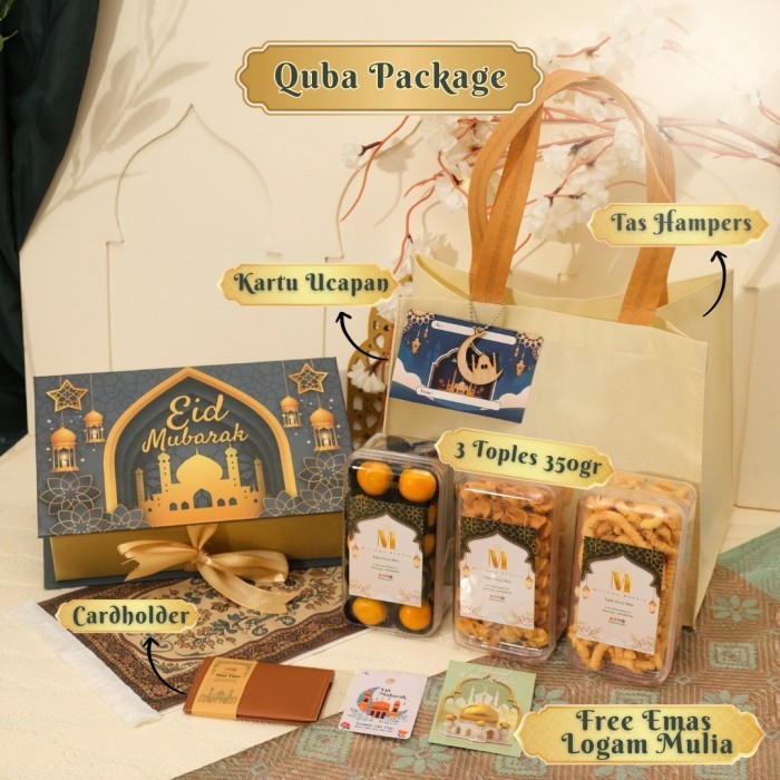 

Hampers Lebaran/Imlek/Natal Premium (3 Toples) - Nstr+Semprit+SK