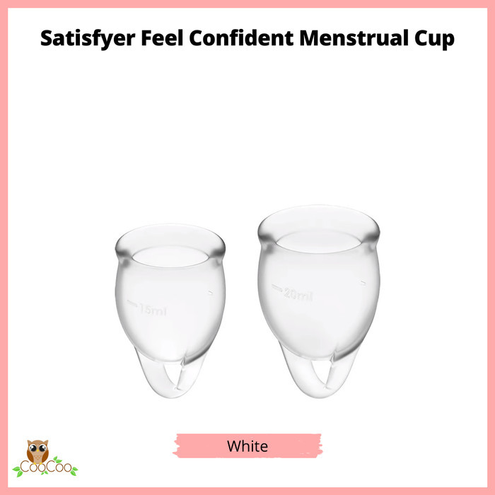 Satisfyer Feel Confident Menstrual Cup - Clear