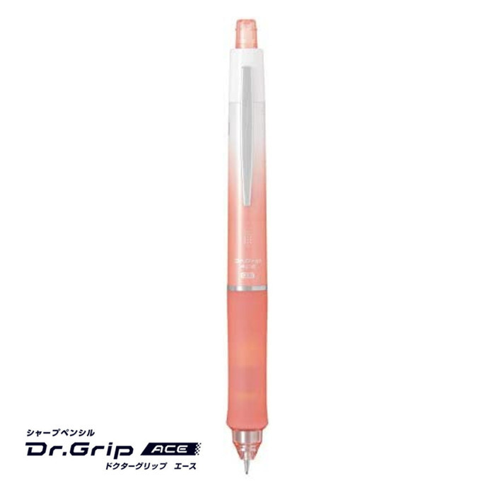 

[New]Promo Pilot Dr. Grip Ace Mechanical Pencil 0.5mm Pensil Mekanik Soft Grip - Soft Pink