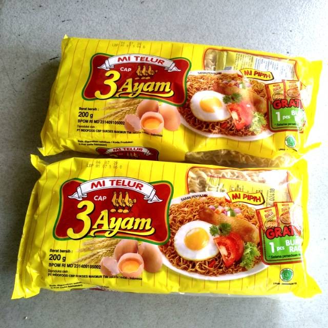 

pekanbaru / Mi Telur 3 Ayam 200gr