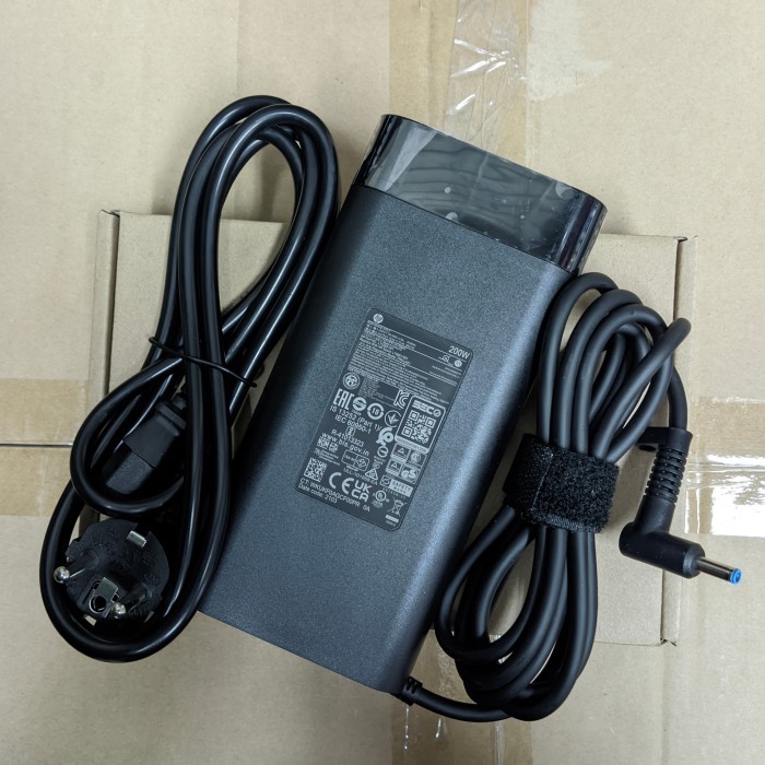 ORIGINAL Adaptor/Charger Hp Victus 15-FA0008TX 15-FA0011TX 15-FA01612AX 19.5V 10.3A 200W