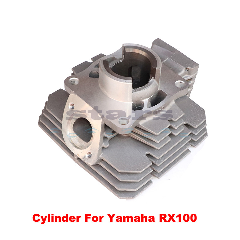 motorcycle 50mm Cylinder For Yamaha RX100 RX 100cc Cylinder Block Piston Ring Gasket Kit