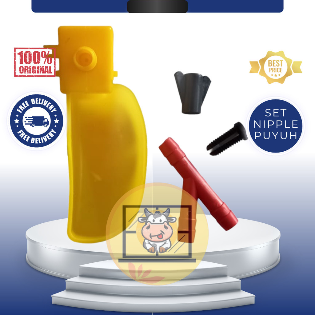 NIPPLE PUYUH OTOMATIS - Nipple Puyuh Mangkok P1 dan P2
