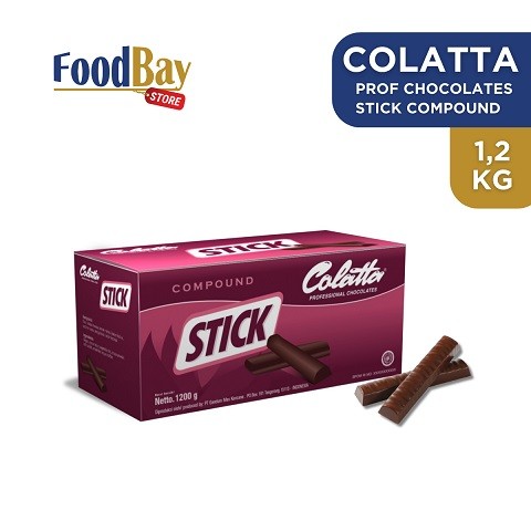 

COLATTA Chocolate Stick Compound (Coklat Stick) 1,2 Kg
