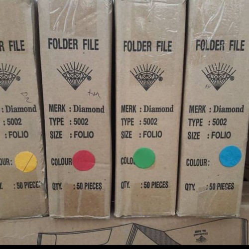 

ANDMA Map /stopmap /folder file map diamond 5002 folio isi 50 pcs - Orange