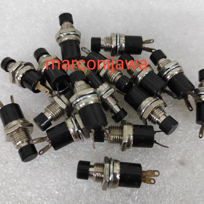 ELC99 push on hitam 8mm asli
