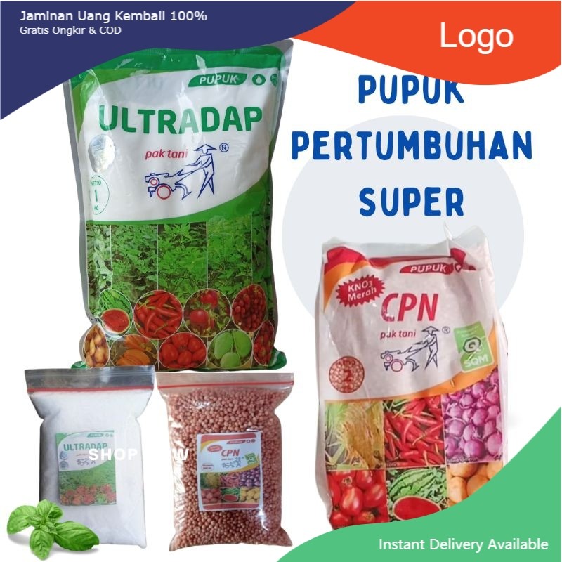 Paket Pupuk Pertumbuhan Super ULTRADAP & CPN – Mempercepat Pertumbuhan akar dan Menguatkan Batang /P