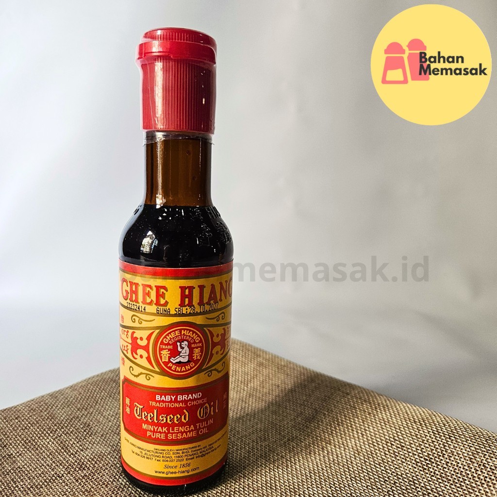 

Minyak Wijen Murni Gee Hiang Baby Brand Pure Sesame Teel Seed Oil 155ml