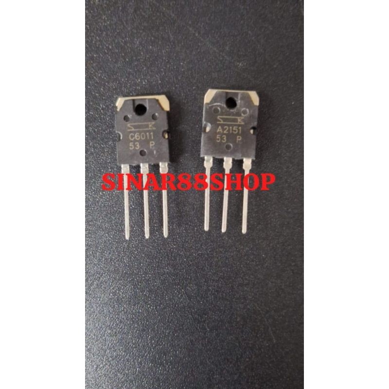 Hrg 1 set C6011 + A2151 C6011A A2151A SC6011 SA2151 SC6011A SA2151A 2SC6011 2SA2151 2SC6011 2SC6011A