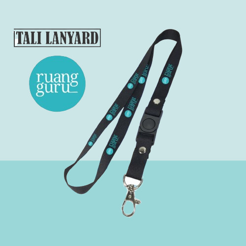 

TALI LANYARD RUANG GURU LOGO - TALI ID CARD RUANG GURU BIMBEL PRIVAT GANTUNGAN KUNCI GANTUNGAN FLASHDISK GANTUNGAN NAMETAG TALI LANYARD BEST SELLER COD