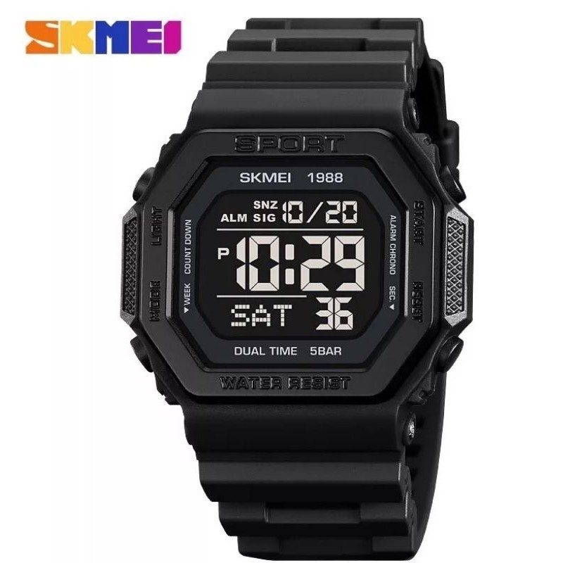 Jam Tangan Pria Digital SKMEI 1988 - Jam Tangan Sport Water Resistant