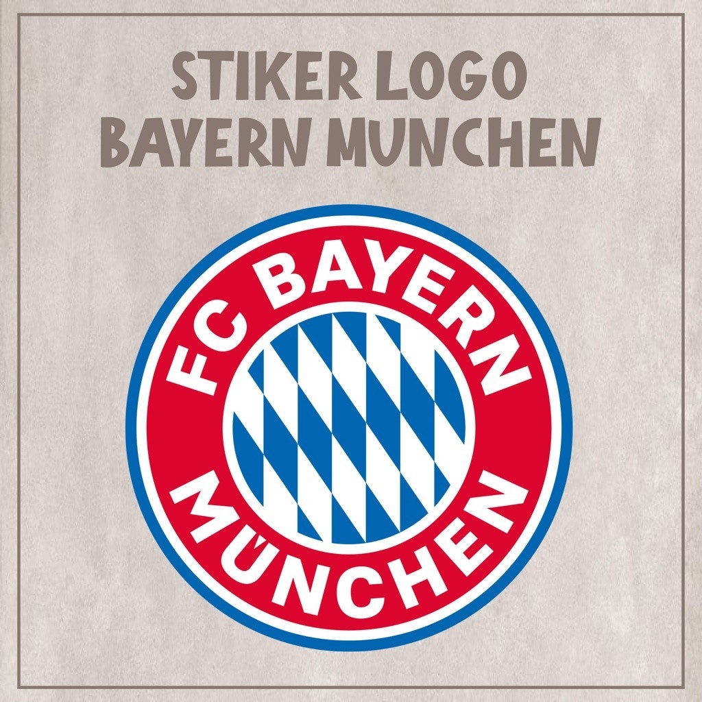 

Stiker Sticker Helm LOGO laptop Handphone Motor Mobil BAYERN MUNCHEN