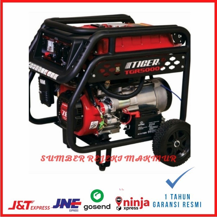 Genset Tiger 3000 watt Bensin Tiger TGR 5000 Tiger TGR5000 GENSET
