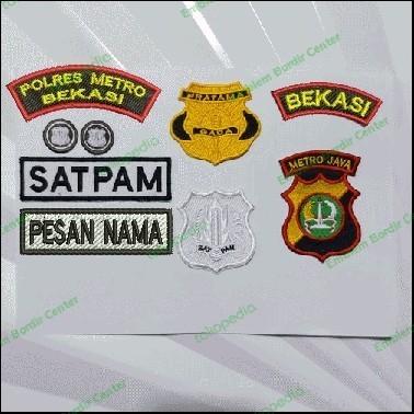 promo ✨ -Atribut Bordir Satpam Lengkap