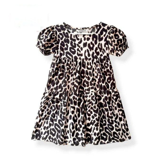 By Kayamani - Dress Anak Perempuan - pakaian anak dress leopard